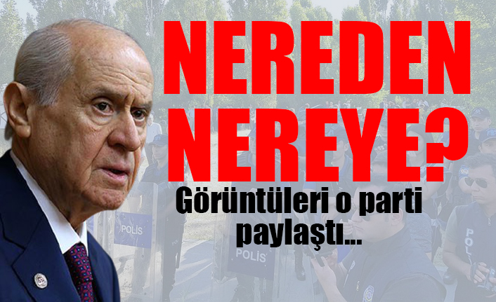 Devlet Bahçeli'yi utandıracak ODTÜ görüntüleri