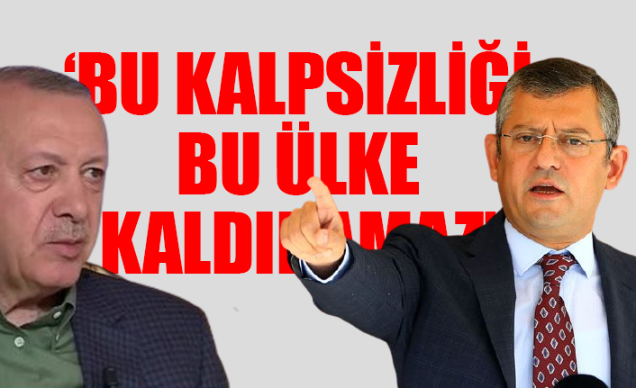 Özgür Özel'den Erdoğan'a 'beyaz et' yanıtı