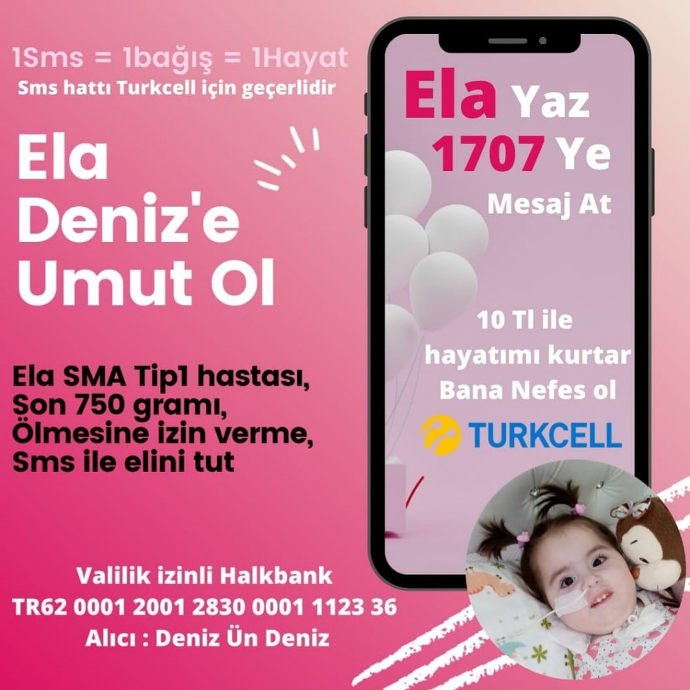 Ela bebek için umut ışığı doğdu